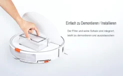 Original Roborock S7 Staubsauger Roboter Staubsaugerfilter Zubehör, Waschbarer HEPA Filter, 2er Pack -Besten Staubsauger Geschäft 57684dd7802841051d207e6a838e5262