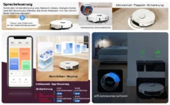 Roborock S7 Pro Ultra Staubsauger Roboter Mit Absaugstation Empty Wash Fill Dock Kindersicherung Saugroboter LiDAR APP(Upgrade Von Roborock S7,VS S7 Maxv Ultra/S8 Pro Ultra) -Besten Staubsauger Geschäft 5971a9bc963ef4ddab3a819758e1fcec