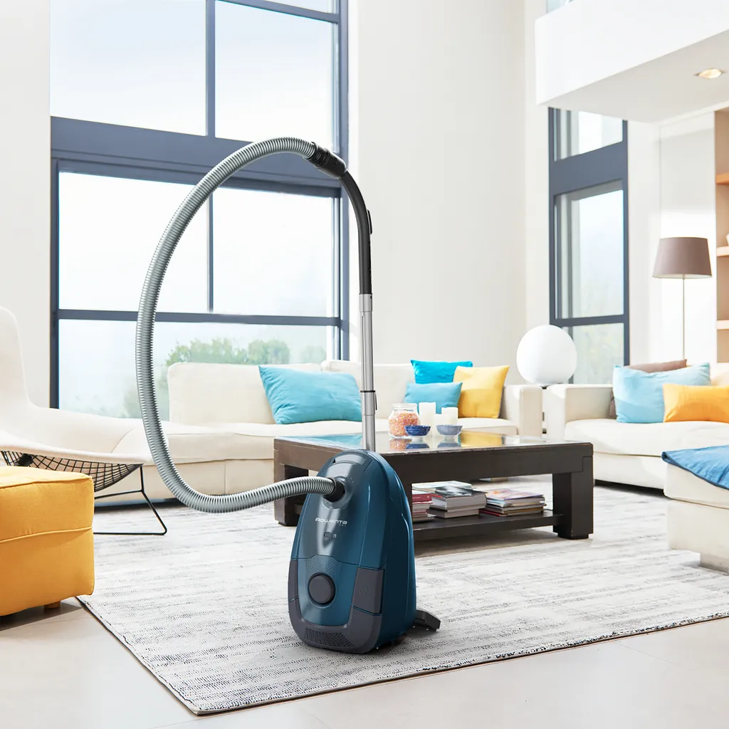 Rowenta Power XXL RO312, 450 W, Zylinder-Vakuum, Trocken, Staubbeutel, 4,5 L, Schaum, Hygienefilter 8 Rowenta Power XXL RO312, 450 W, Zylinder-Vakuum, Trocken, Staubbeutel, 4,5 L, Schaum, Hygienefilter – Bild 8