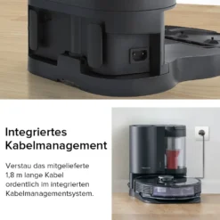 Roborock S7 + Staubsauger Roboter Mit Absaugstation Auto-Empty Dock (Saugleistung 2500Pa, Auto-Lifting-Mopp),Schwarz -Besten Staubsauger Geschäft 59b9e9bf8ffb9e1eca5aa753616db39d 1