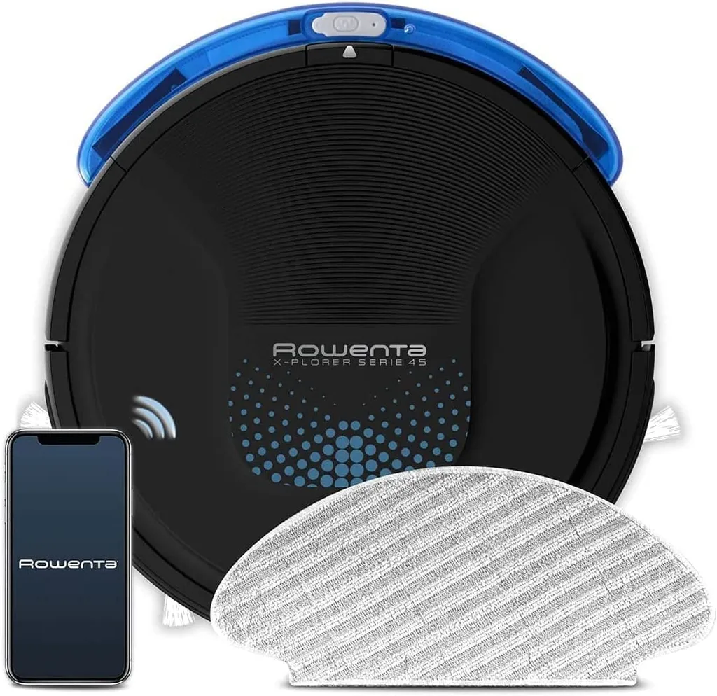 Rowenta X-Plorer Serie 45 Aqua RR8275, Beutellos, Schwarz, Rund, 0,44 L, 70 DB, 0,11 L 2 Rowenta X-Plorer Serie 45 Aqua RR8275, Beutellos, Schwarz, Rund, 0,44 L, 70 DB, 0,11 L – Bild 2