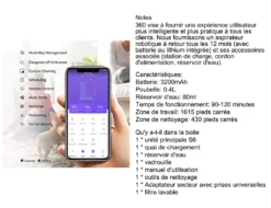 360 S6 Smart Saugroboter Staubsauger Automatisch APP 3200mAh Roboterstaubsauger Vacuum Reinigung Schwarz -Besten Staubsauger Geschäft 5abacc4b79dabfe590e8c2db82e6131b