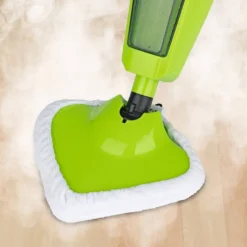 CLEANmaxx Dampfbesen 1000W Grün Bodenpflege Inkl. Messbecher Mikrofasertuch -Besten Staubsauger Geschäft 5b6253f82d97b68d0d0c56f1d3eb4f09