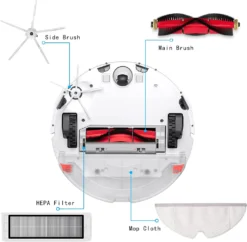 Roborock Original Zubehör Mopp Für S5, S5Max, S6, S6 Max ,Q7 Max Und E Series Staubsauger, 2er Pack -Besten Staubsauger Geschäft 5cd94c8b0c5ad770e0c955505ca9479b