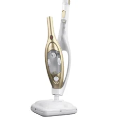 CLEANmaxx Dampfbesen - Mit Knickgelenk - Gold/weiß Dampfreiniger Steam Hygiene Fliesen Küche Bad Reinigung -Besten Staubsauger Geschäft 5fbe58725da0236d6eecbbeaf1b24530