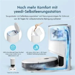 Yeedi Vac Max Saugroboter Mit Wischfunktion 3000Pa Teppicherkennung Staubsauger Roboter 20 Yeedi Vac Max Saugroboter Mit Wischfunktion 3000Pa Teppicherkennung Staubsauger Roboter -Besten Staubsauger Geschäft 6166683c3ca7b9690810d6f0b93d745c