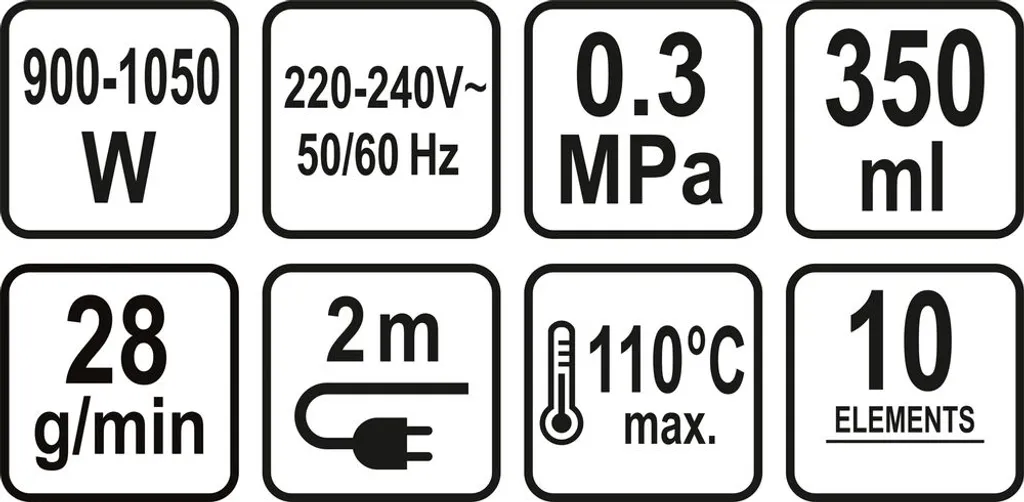 Dampfreiniger Tragbarer Handdampfreiniger Reinigungsgerät Leistungsstark, Multifunktional, Bis 110°C 10 Tlg. Set 13 Dampfreiniger Tragbarer Handdampfreiniger Reinigungsgerät Leistungsstark, Multifunktional, Bis 110°C 10 Tlg. Set – Bild 13