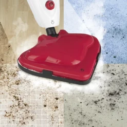 MAXXMEE Dampfbesen 1300W Weiß/rot -Besten Staubsauger Geschäft 640eda736d085bb8e6e5e4bece9f4eb0