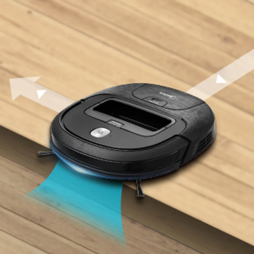 Midea Saugroboter M3S VCR20B, Saugleistung 2000 Pa, 3 Saugmodi / Saugroboter Mit Ladestation & V-förmigem Borstenmuster / 90-120 Min Laufzeit, Ideal Für Tierhaare, Teppiche Und Hartböden, Schwarz 7 Midea Saugroboter M3S VCR20B, Saugleistung 2000 Pa, 3 Saugmodi / Saugroboter Mit Ladestation & V-förmigem Borstenmuster / 90-120 Min Laufzeit, Ideal Für Tierhaare, Teppiche Und Hartböden, Schwarz – Bild 7