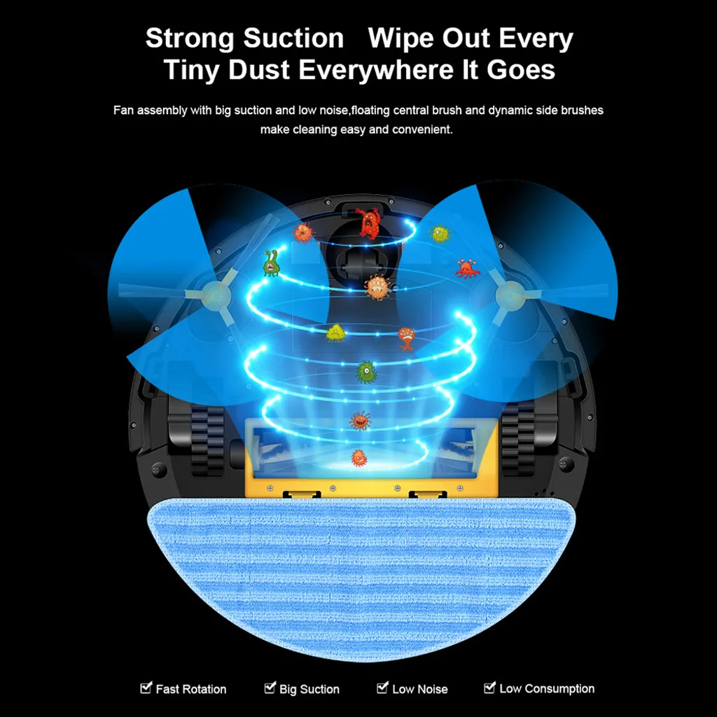 LIECTROUX C30B Automatischer Staubsauger Saugroboter Kehrroboter Nass-Trocken-Staubsauger Dynamische Navigation APP-Fernbedienung Sprachsteuerung Kompatibel Mit Alexa Google Assistant 13 LIECTROUX C30B Automatischer Staubsauger Saugroboter Kehrroboter Nass-Trocken-Staubsauger Dynamische Navigation APP-Fernbedienung Sprachsteuerung Kompatibel Mit Alexa Google Assistant – Bild 13