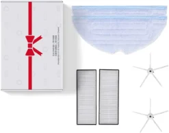 Original Roborock S7 Maxv Ultra/S7 Pro Ultra/S7/S7 Maxv Staubsauger Roboter Zubehör, Mit Mopps, HEPA-Filter Und Weißer Seitenbürste