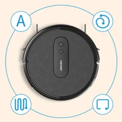 Saugroboter Mit 2800 Pa Saugkraft, Große Staubbox 600ML,APP Steuerung, 120 Min Laufzeit, Staubsauger Roboter WLAN Optimiert Für Teppich Tierhaare Hartböden-AIRROBO P20 -Besten Staubsauger Geschäft 6a5853ea3f12fea0f7b8231c27315948