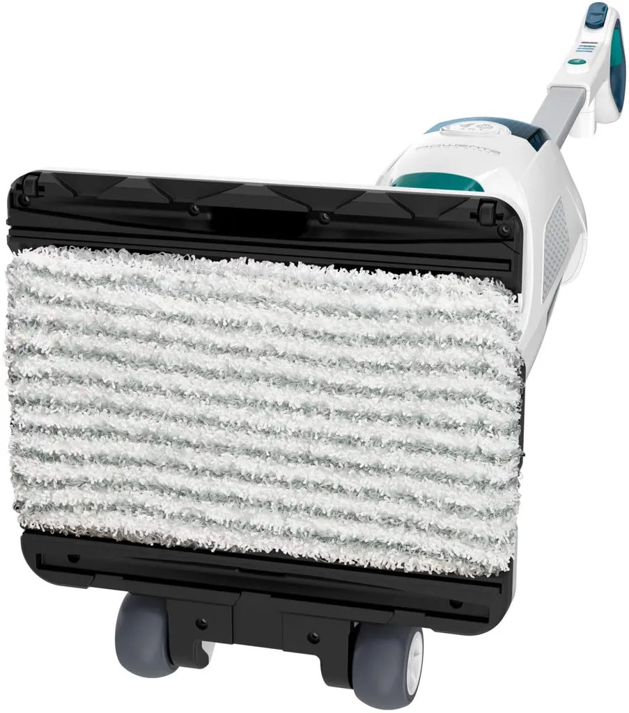 Rowenta Bodendampfreiniger Clean & Steam Revolution RY7757 | 2 In 1 Reingung | Verdampfer Für ätherische Öle | Alle Bodenarten | Anti-Kalk-Kartusche | Weiß/Blau 5 Rowenta Bodendampfreiniger Clean & Steam Revolution RY7757 | 2 In 1 Reingung | Verdampfer Für ätherische Öle | Alle Bodenarten | Anti-Kalk-Kartusche | Weiß/Blau – Bild 5