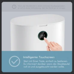 Roidmi EVE Plus Roboter Staubsauger Nass-Trocken-Saugroboter,50 Watt,2700pa Mit Sauberer Basis Und Beutel,Weiß -Besten Staubsauger Geschäft 6f57bce4e3eb23792468735d05bc4d50