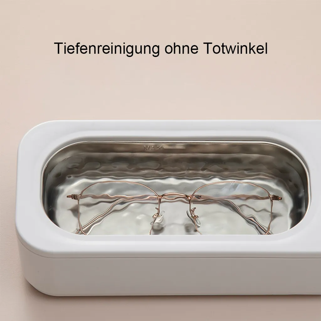 Ultraschallreiniger Ideal Zum Reinigen Von Gläsern, Dentalprodukten, Gold, Münzen, Uhren (wasserdicht) Ultraschallreinigungsgeräte 4 Ultraschallreiniger Ideal Zum Reinigen Von Gläsern, Dentalprodukten, Gold, Münzen, Uhren (wasserdicht) Ultraschallreinigungsgeräte – Bild 4