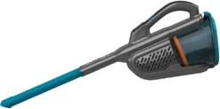Black & Decker BHHV320B Dustbuster Akku-Sauger Titanium/blau Beutellos -Besten Staubsauger Geschäft 71504edd8bd23ef7c3a4d927f7559ec3