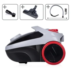 Dirt Devil Staubsauger Mit Beutel DD2001 - Staubsaugerbeutel 2.0L - 800W - Mit Kombibürste Und Fugendüse - 7,5M Reichweite - 3,3KG - HEPA 10 Filter -Besten Staubsauger Geschäft 720f9d3a2da24060e349578254946398