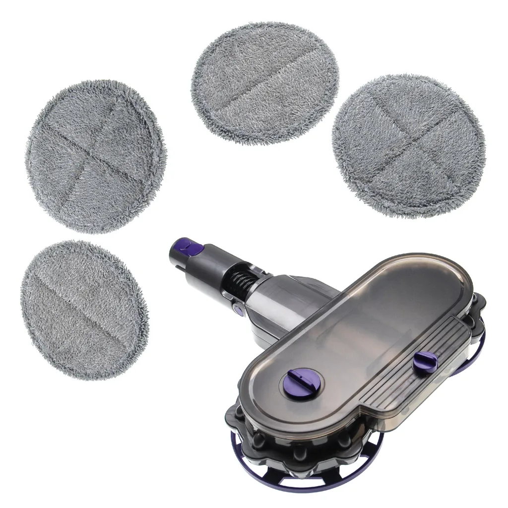 Vhbw Elektrischer Wischmopp-Aufsatz Kompatibel Mit Dyson V10, V11, V7, V8 Staubsaugern - Inkl. Wassertank + 4 Wischpads 1 Vhbw Elektrischer Wischmopp-Aufsatz Kompatibel Mit Dyson V10, V11, V7, V8 Staubsaugern - Inkl. Wassertank + 4 Wischpads
