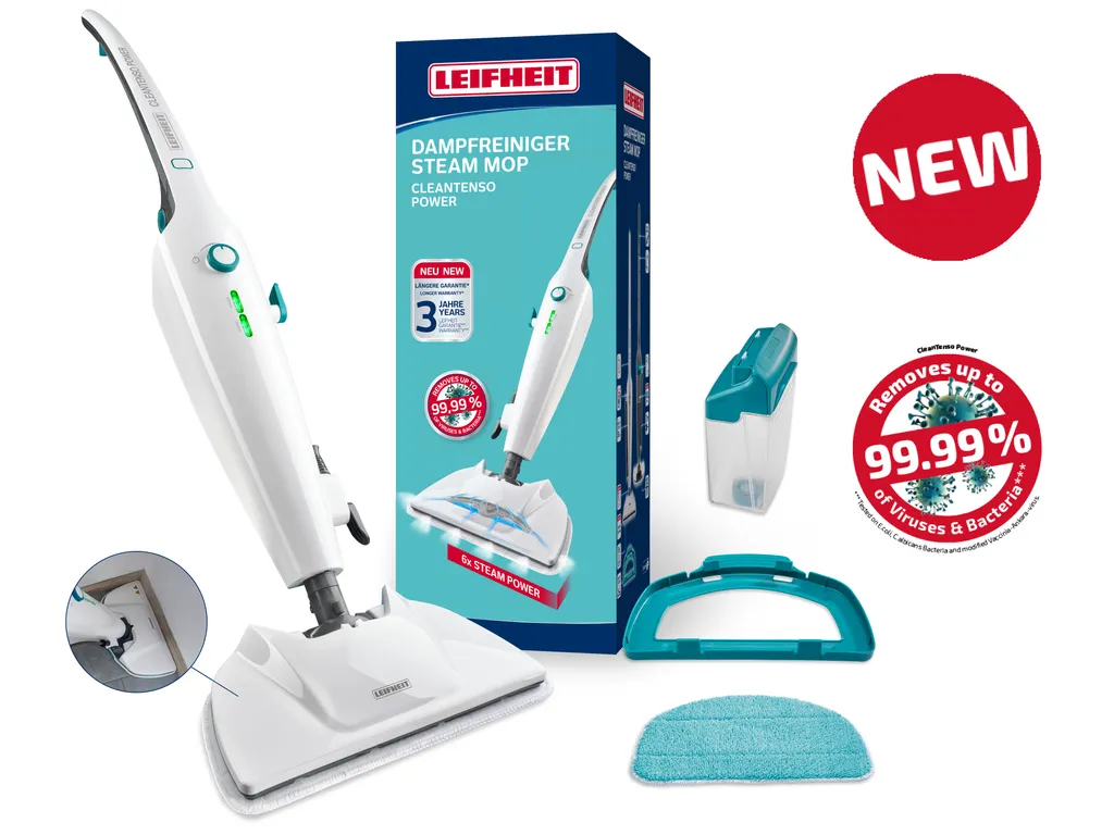 Leifheit Dampfreiniger CleanTenso Power 2 Leifheit Dampfreiniger CleanTenso Power – Bild 2