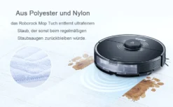 Original Roborock S7 Maxv Ultra/S7 Pro Ultra/S7/S7 Maxv Staubsauger Roboter Zubehör, Mit Mopps, HEPA-Filter Und Weißer Seitenbürste -Besten Staubsauger Geschäft 761f69606158f94ec21149be895750b6