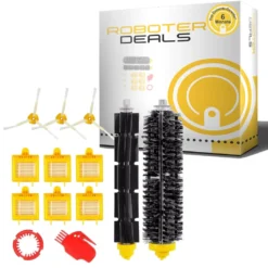 Zubehör Set Für IRobot Roomba 700 Serie (6x Filter, 2x Hauptbürste, 3x Seitenbürste)