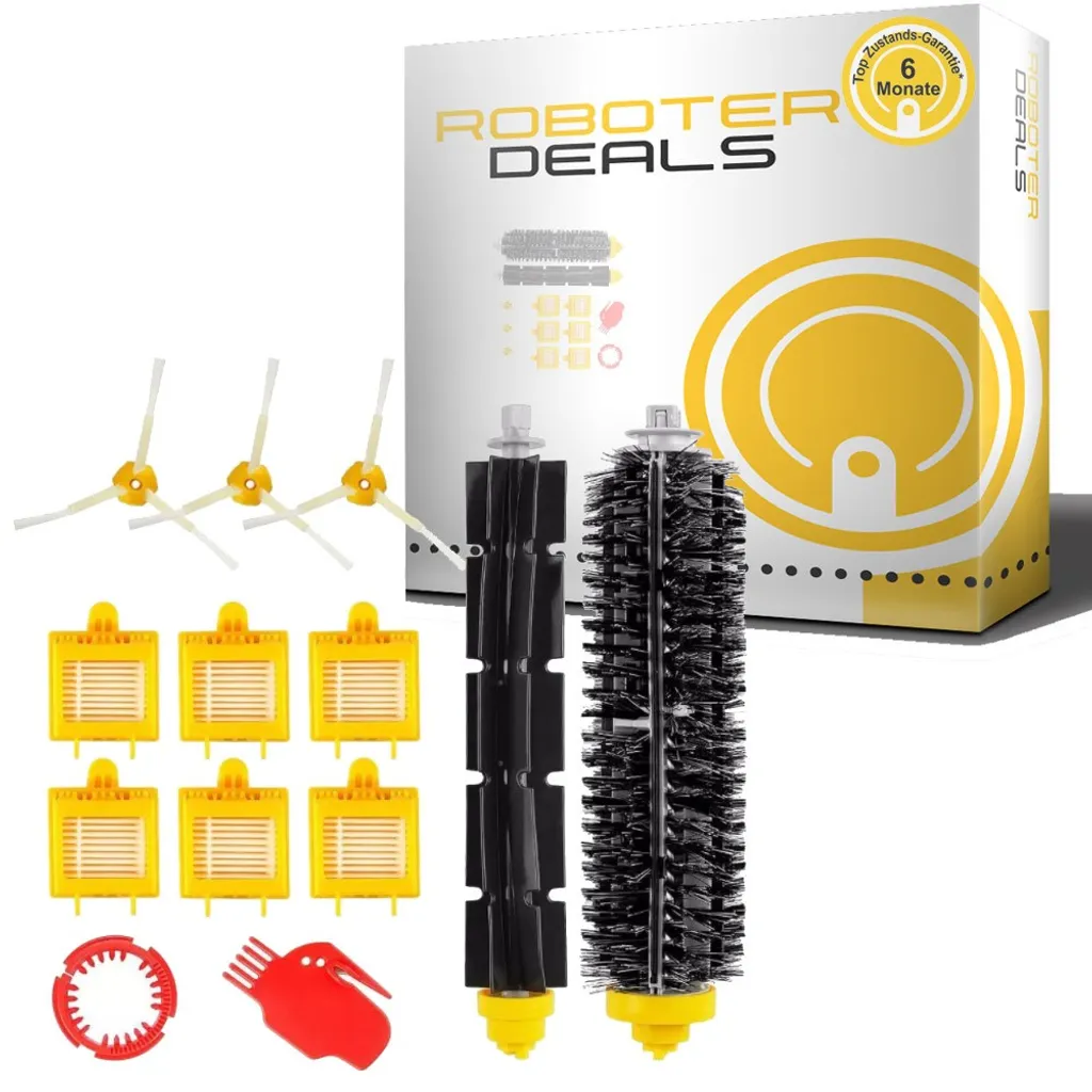 Zubehör Set Für IRobot Roomba 700 Serie (6x Filter, 2x Hauptbürste, 3x Seitenbürste) 1 Zubehör Set Für IRobot Roomba 700 Serie (6x Filter, 2x Hauptbürste, 3x Seitenbürste)