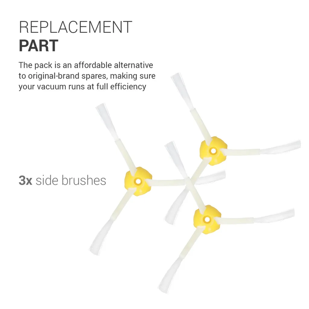 Kwmobile Ersatzbürsten Set Kompatibel Mit IRobot Roomba 500/600/700 Serie - Staubsauger Zubehör Bürsten 3x Bürstenmodule - Für 500er 600er 700er Modelle 2 Kwmobile Ersatzbürsten Set Kompatibel Mit IRobot Roomba 500/600/700 Serie - Staubsauger Zubehör Bürsten 3x Bürstenmodule - Für 500er 600er 700er Modelle – Bild 2