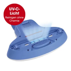 CLEANmaxx Milben-Handstaubsauger Mit UV-C-Licht - Reinigen & Desinfizieren In Einem Schritt Anti Milbensauger Mit UV C Licht 300W HEPA Milben Handstaubsauger Cleanmaxx NEU -Besten Staubsauger Geschäft 7bd333da5d0d1b94f9ea1d99e2789d89