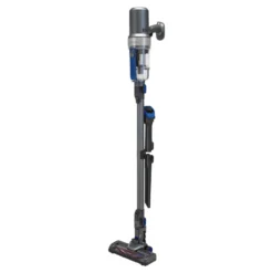 ProfiCare PC-BS 3085 A Akku Bodenstaubsauger, Eco-Cyclon-Twin-Spin Akku-Sauger Mit 25,9 V Lithium-Ionen-Akku (2200 MAh), Anthrazit-blau