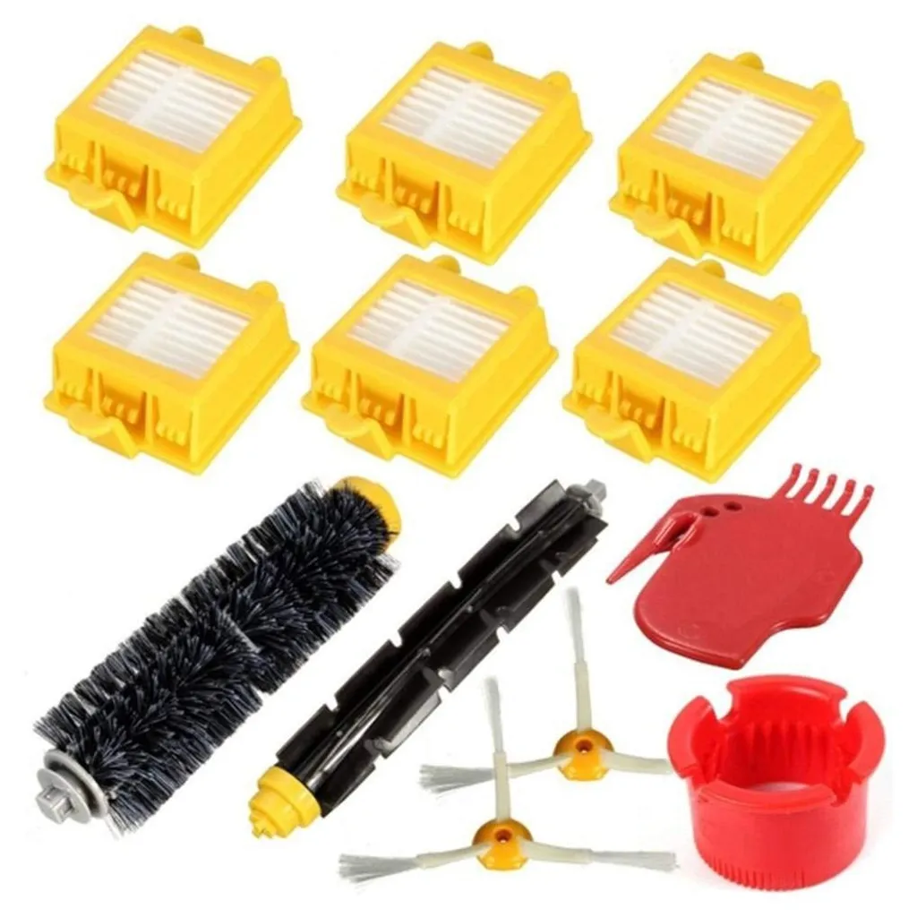 Zubehör Set Für IRobot Roomba 700 Serie (6x Filter, 2x Hauptbürste, 3x Seitenbürste) 2 Zubehör Set Für IRobot Roomba 700 Serie (6x Filter, 2x Hauptbürste, 3x Seitenbürste) – Bild 2