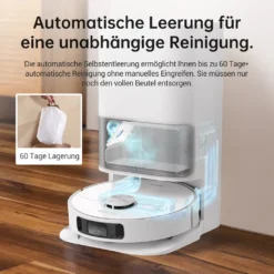 Dreame L10S Ultra Saugroboter Mit Absaugstation Selbstwaschend Selbstauffüllend Selbstentleerend 5300Pa AI+3D Navigation Spinnwischen Heißlufttrocknung Teppicherkennung APP -Besten Staubsauger Geschäft 80f5cdc162098c16f6ab8ec83672ce9c