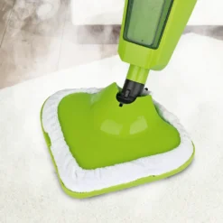 CLEANmaxx Dampfbesen 1000W Grün Bodenpflege Inkl. Messbecher Mikrofasertuch -Besten Staubsauger Geschäft 83024b07b2794717cfd967be39a25f5b