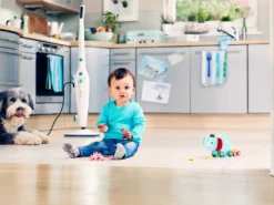 Leifheit Dampfreiniger CleanTenso Inkl. 2er Set Ersatz-Wischbezüge -Besten Staubsauger Geschäft 837236fc7ce2a4a71e1d5f209cc5df80