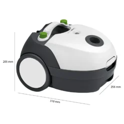 Clatronic Bodenstaubsauger Mit Beutel, Starke Leistung Gegen Staub, Tierhaare, Krümel U.a., Für Teppich- Und Hartböden, 5-Fach Mikrofiltersystem, Edelstahl-Teleskoprohr, Weiß, BS 1300 -Besten Staubsauger Geschäft 839487b52b0779c3a145e32d94de3b23