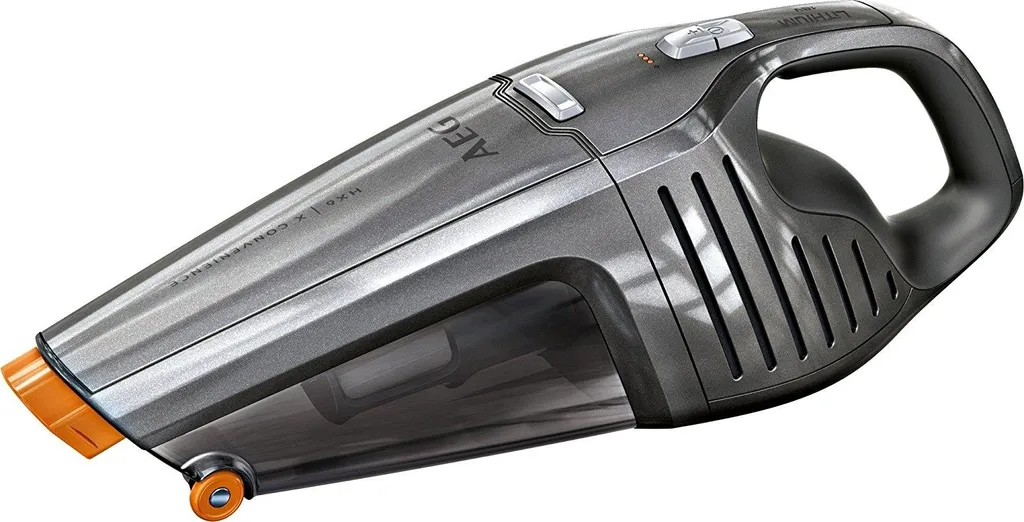 AEG Akkusauger HX6-35TM Grau, Handstaubsauger. Beutellos, Doppelfilterung, 35min. Laufzeit 1 AEG Akkusauger HX6-35TM Grau, Handstaubsauger. Beutellos, Doppelfilterung, 35min. Laufzeit