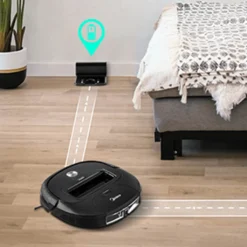 Midea Saugroboter M3S VCR20B, Saugleistung 2000 Pa, 3 Saugmodi / Saugroboter Mit Ladestation & V-förmigem Borstenmuster / 90-120 Min Laufzeit, Ideal Für Tierhaare, Teppiche Und Hartböden, Schwarz 13 Midea Saugroboter M3S VCR20B, Saugleistung 2000 Pa, 3 Saugmodi / Saugroboter Mit Ladestation & V-förmigem Borstenmuster / 90-120 Min Laufzeit, Ideal Für Tierhaare, Teppiche Und Hartböden, Schwarz -Besten Staubsauger Geschäft 845dc7d55f0e1848670a849d907a47b0