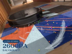 KYVOL E25 Staubsauger Roboter 2600PA Mit Ladestation, WLAN Staubsauger Mit Präzise Kartentechnologie, Bis Zu 150Min Laufzeit -Besten Staubsauger Geschäft 8606e2ab91c499f7499dc4e5ad5b0c9b