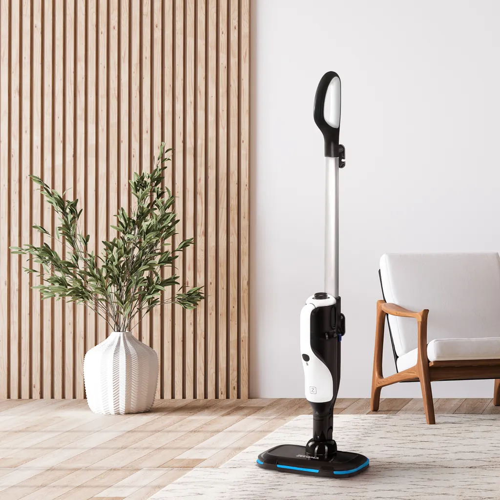 ZEEGMA PAAR Steam Dampfreiniger 15in1, Power 1400W, Reinigt Mehrere Oberflächen, Tötet Bis Zu 99,7% Der Bakterien Und Keime, Einstellbare Dampfleistung, 7 Aufsätze Für Verschiedene Anwendungen 12 ZEEGMA PAAR Steam Dampfreiniger 15in1, Power 1400W, Reinigt Mehrere Oberflächen, Tötet Bis Zu 99,7% Der Bakterien Und Keime, Einstellbare Dampfleistung, 7 Aufsätze Für Verschiedene Anwendungen – Bild 12