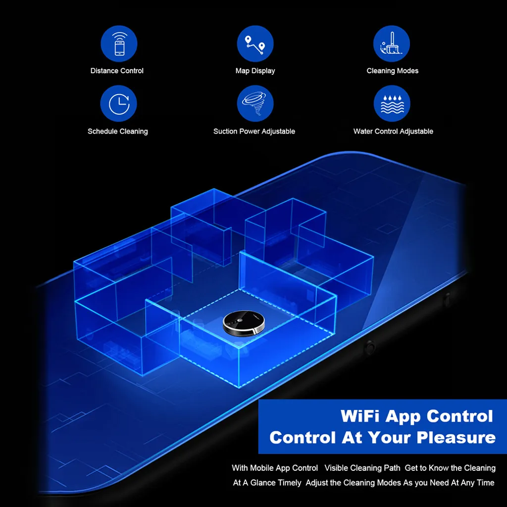 LIECTROUX C30B Automatischer Staubsauger Saugroboter Kehrroboter Nass-Trocken-Staubsauger Dynamische Navigation APP-Fernbedienung Sprachsteuerung Kompatibel Mit Alexa Google Assistant 12 LIECTROUX C30B Automatischer Staubsauger Saugroboter Kehrroboter Nass-Trocken-Staubsauger Dynamische Navigation APP-Fernbedienung Sprachsteuerung Kompatibel Mit Alexa Google Assistant – Bild 12