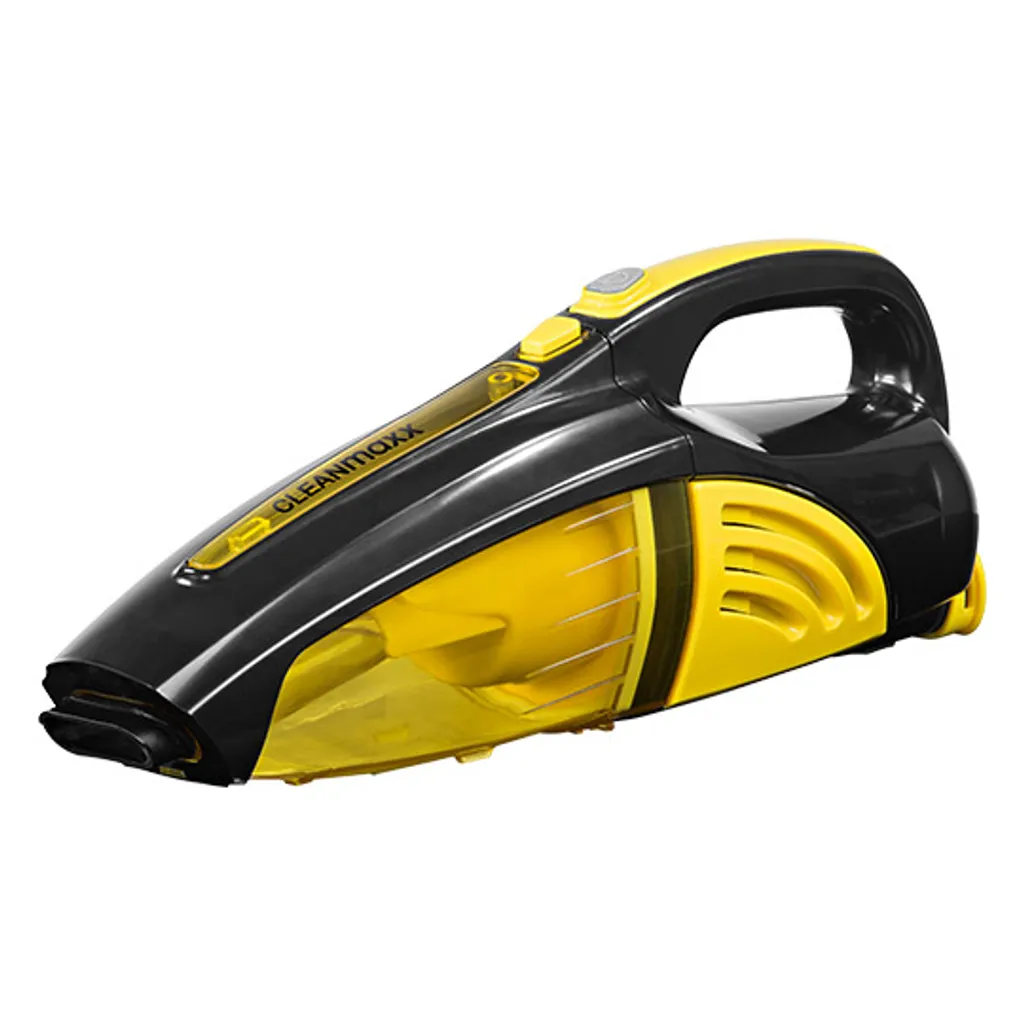 CLEANmaxx Akku-Handstaubsauger, Gelb/schwarz Akku Nass Trocken Sauger Auto Handsauger Kabellos Beutellos Polsterreinigung 12 CLEANmaxx Akku-Handstaubsauger, Gelb/schwarz Akku Nass Trocken Sauger Auto Handsauger Kabellos Beutellos Polsterreinigung – Bild 12