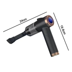 Auto Staubsauger, Rikimxin Handstaubsauger 9000Pa Starke Power Sauger Tragbarer Mini Autostaubsauger Kabellos Wiederaufladbar Staubsauger Mit LED-Licht 90° Rotation Vakuum ,Black -Besten Staubsauger Geschäft 8e94b0fec2924546d3ec77eaa75ad1d0 1