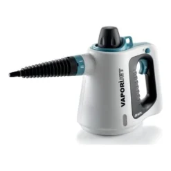 Ariete 4137, Tragbarer Dampfreiniger, 0,25 L, Schwarz, Türkis, Weiß, Tasten, Flexibel, 3 M