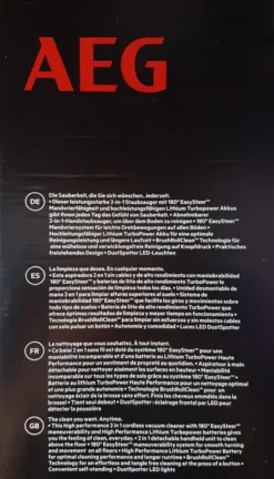 AEG CX7-2-I360 Flexibility Beutel- & Kabelloser 2in1 Akku-Handstaubsauger -Besten Staubsauger Geschäft 903cd3d96c3b446f1a2c7d0eab1ab1cc