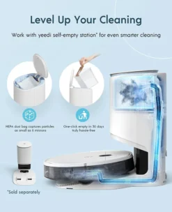 Yeedi Vac Hybrid 2-in-1 Saugroboter Wischfunktion Teppicherkennung Wischroboter 2500Pa 15 Yeedi Vac Hybrid 2-in-1 Saugroboter Wischfunktion Teppicherkennung Wischroboter 2500Pa -Besten Staubsauger Geschäft 944d913c50a33b90b4a3e18b1016d77d