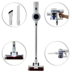 AREBOS Akku Staubsauger, 2-in-1 Hand- Und Bodenstaubsauger, 2 Leistungsstarke Saugmodi, Beutellos, Kabellos Bis Zu 55 Minuten, Mit Wandladestation, Weiß 20 AREBOS Akku Staubsauger, 2-in-1 Hand- Und Bodenstaubsauger, 2 Leistungsstarke Saugmodi, Beutellos, Kabellos Bis Zu 55 Minuten, Mit Wandladestation, Weiß -Besten Staubsauger Geschäft 9456c1fb4eee14abab1e3ddde477b933