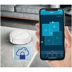 Rowenta RR7447 Xplorer S60 Allergy Connect Nass-Trocken-Saugroboter Weiß 65 DB -Besten Staubsauger Geschäft 989fb3e1afb36909434c864c4a7dd51e