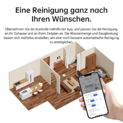 Dreame L10S Ultra Saugroboter Mit Absaugstation Selbstwaschend Selbstauffüllend Selbstentleerend 5300Pa AI+3D Navigation Spinnwischen Heißlufttrocknung Teppicherkennung APP -Besten Staubsauger Geschäft 9ecd5fe90f5baba8c2dcab2f2d8b12e5