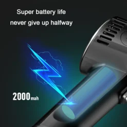 Duster, Handheld Cordless Air Duster, Air Blower Rechargeable, Electric Compressed Air Gun Battery Operation, For Cleaning Computer Keyboard Camera Lego Toys.,Black -Besten Staubsauger Geschäft a45420f8cde4c7e08c356abea7a98f48 1