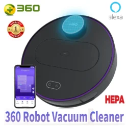 360 S6 Smart Saugroboter Staubsauger Automatisch APP 3200mAh Roboterstaubsauger Vacuum Reinigung Schwarz -Besten Staubsauger Geschäft a61afc8069cd81be26c72fdff310cb10
