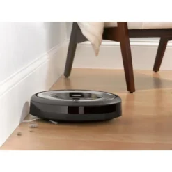IRobot Roomba E5 (E5154) Staubsauger-Roboter Silber - Für Hartböden, Teppich, Tierhaare -Besten Staubsauger Geschäft a69d7d7c6df7725a04a8d1c0cb02c975